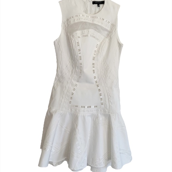 Robert Rodriguez white lace dress size 4 - Picture 7 of 8